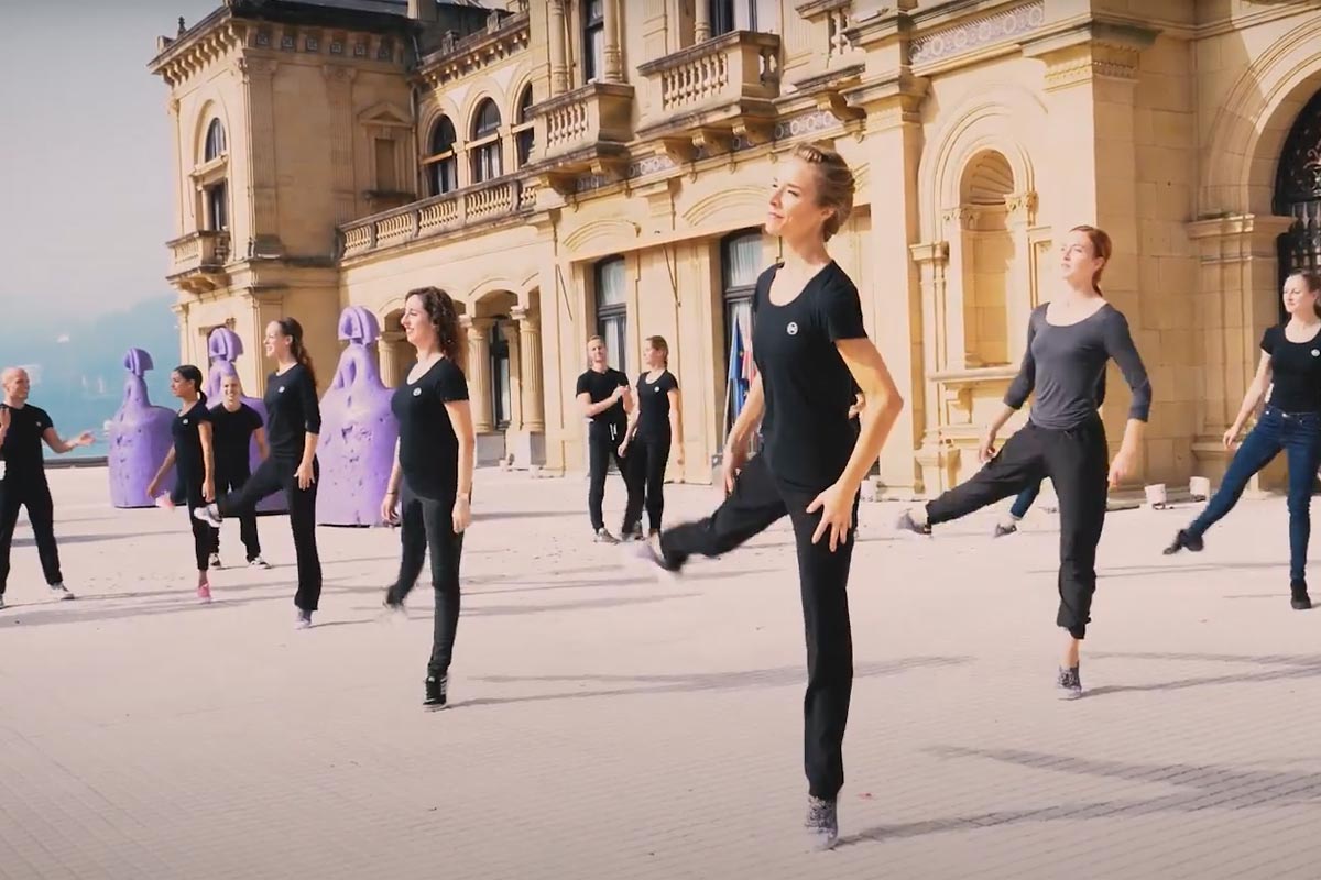 Ballet-T 2018 - Deambulación con el Malandain Ballet Biarritz. 