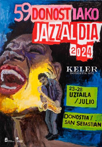 Poster 59th San Sebastian Jazz Festival.