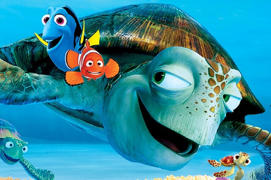 Imagen de la película Buscando a Nemo